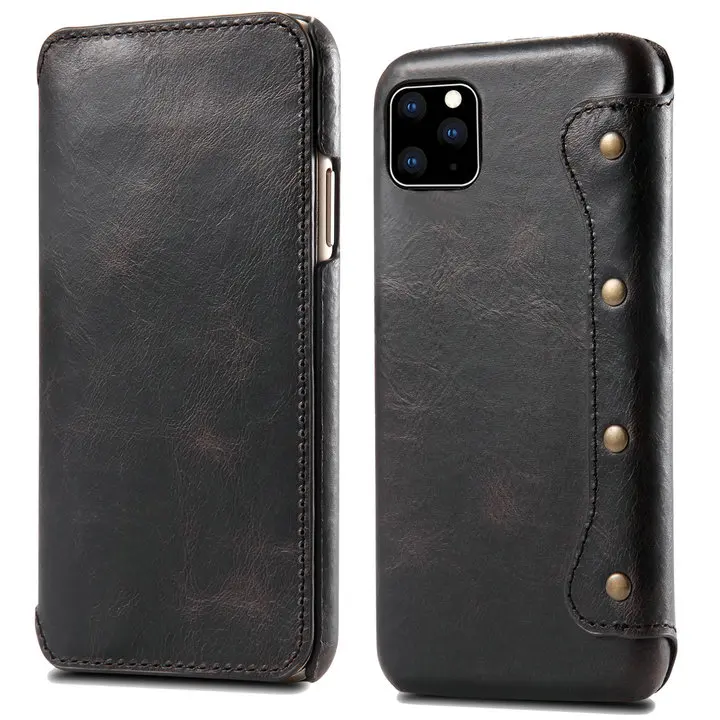 Кошелек из натуральной кожи для нового iPhone 11 Pro Max Coque iPhone 11Pro чехол откидная крышка для iPhone 11 чехол iPhone11 Pro Max Fundas