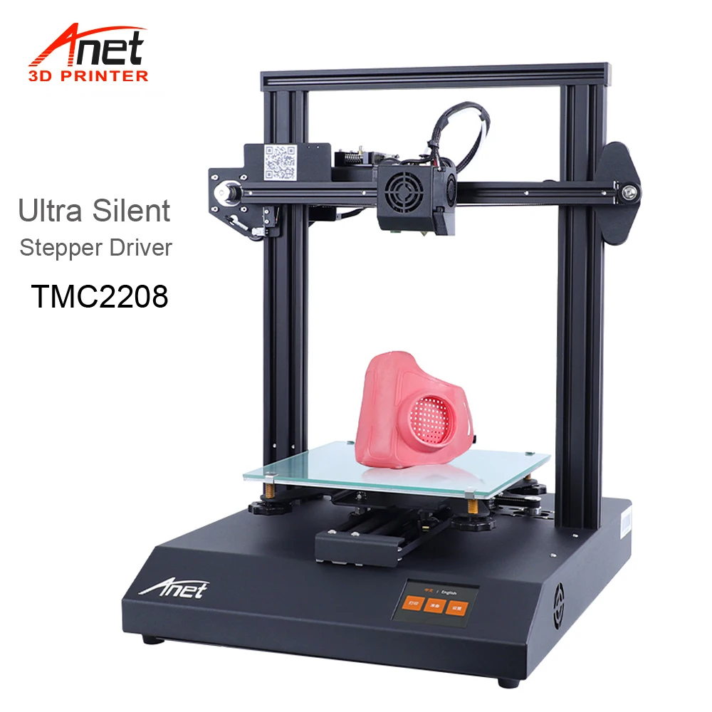 Anet ET4 Pro крайне низкий уровень шума DIY FDM 3D принтеры с TMC2208 Драйвер шагового