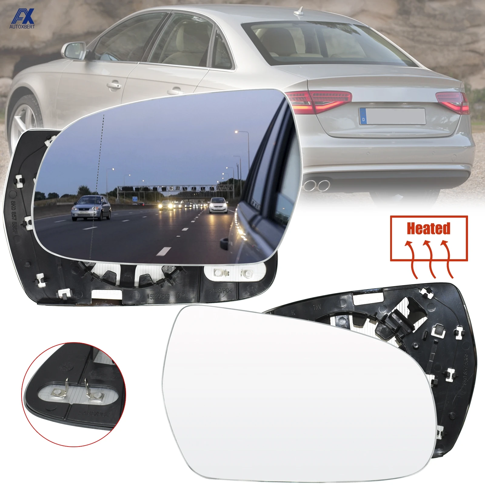Для Audi A3 A4 S4 A5 S5 Quattro 2010-17 левый правый водитель пассажирское боковое дверное