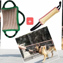 собачий укус подушка палка собачий поезд сильный тяговый укус Jute Toys Agility Equipment жевание Немецкая овчарка Rottweiler Malinois собачий укус подушка палка собачий поезд сильный тяговый укус Jute Toys Agility Equipment жевание Немецкая овчарка Rottweiler Malinois