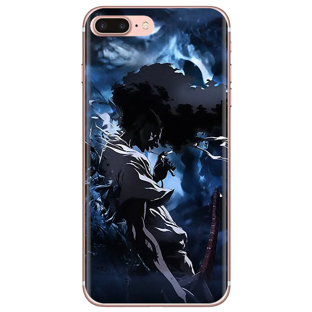 For Sony Xperia XA Z Z1 Z2 Z3 Z5 XZ1 XZ2 compact M2 M4 M5 C4 C6 E3 T3 L2 Afro Samurai Manga Anime Cartoon Ninja Silicone Housing | Мобильные