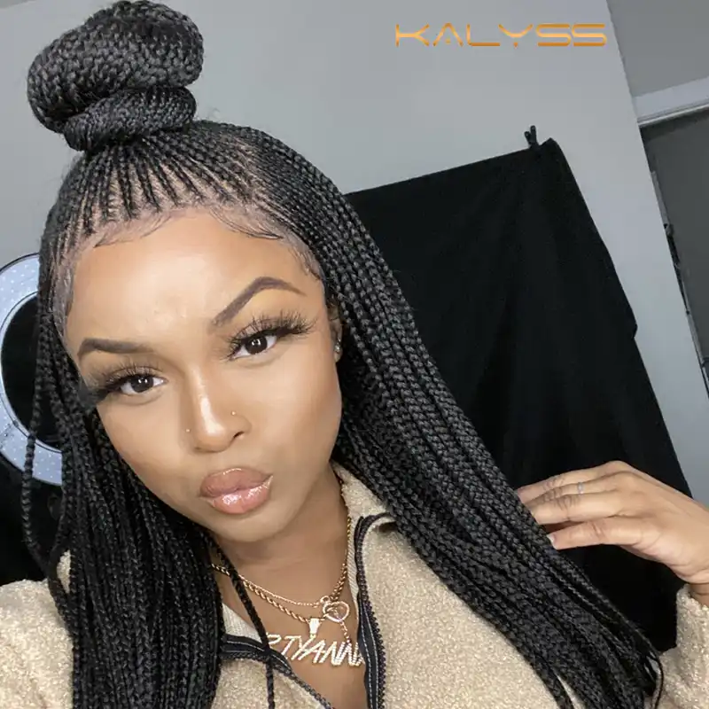braids lace front