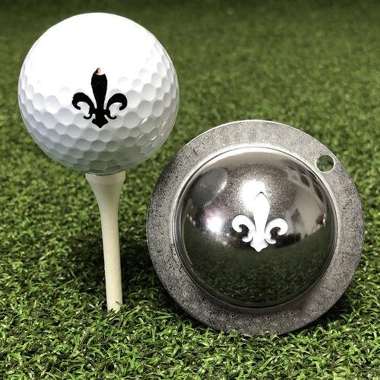 

Golf Ball Liner Golf Ball Drawing Alignment Stencils Marking Tool Stainless Steel Golf Marker Tool For Golf Accessories