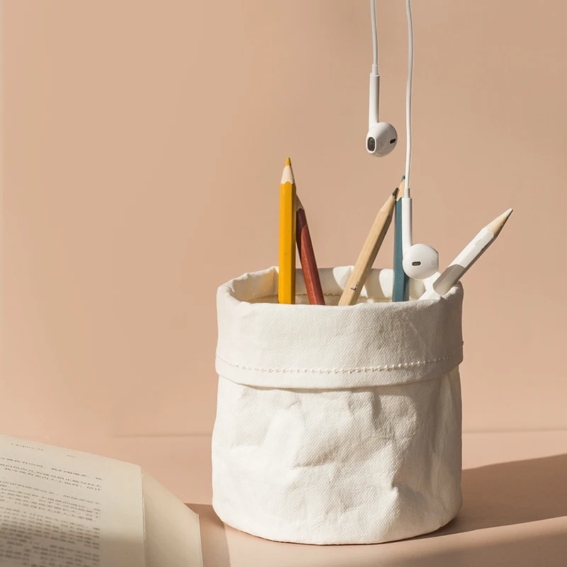 2020 New Style Waterproof Flower Pot Cover Multifunctional Desk Organizer Cosmetic Pen Box For Home Decor pot