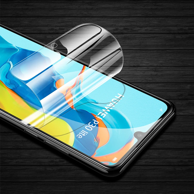 3 шт. изогнутый экран для huawei p20 p30 mate 20 pro защитная пленка CHYI для huawei p20 mate 20 lite honor 8x9 10 Гидрогелевая пленка