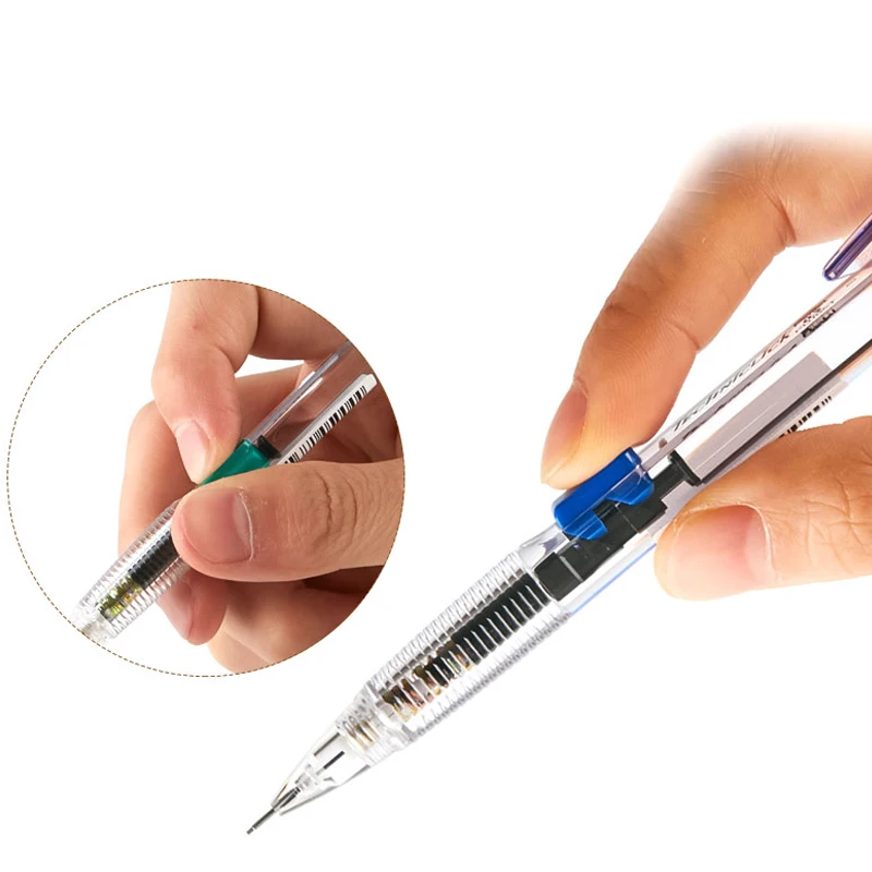1 шт. Pentel Techniclick механический карандаш 0,5 мм PD105T классический боковой Пресс автоматический карандаш японский черный/синий/зеленый/розовый цвет