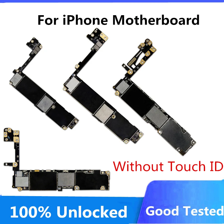 Разблокированная материнская плата для iPhone 7 Plus 6 6s без Touch ID с IOS iphone логические