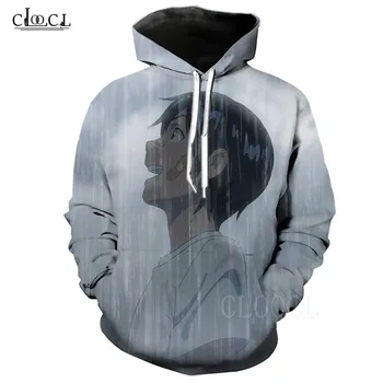 

Weathering with You Japanese Anime Hoodie Autumn New Harajuku Sweatshirt Hoodies 3D Print Men Women Casual Hip Hop Hoody Coat