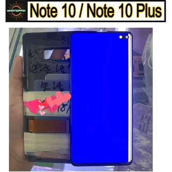 

For Samsung note 10 LCD Display Touch note10+ lcd For Samsung note 10 Plus LCD band line display mobile phone defective screen
