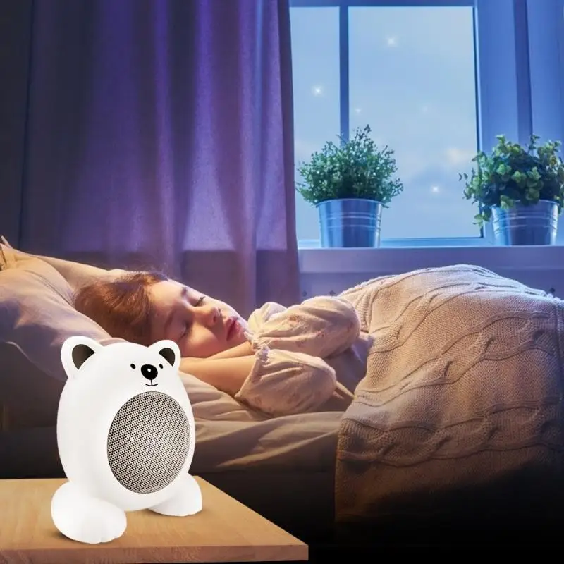 Portable Mini Electric Heater Home Desktop Office Warmer Air Blower Household Electric Hot Air Blower Winter Warming Machine