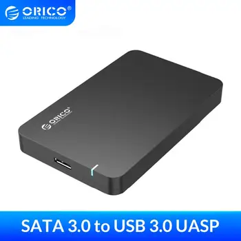 

ORICO 2.5 inch HDD Enclosure SATA 3.0 to USB 3.0 Hard Drive SSD External Storage Case Box Support 2TB UASP Tool Free HDD Case
