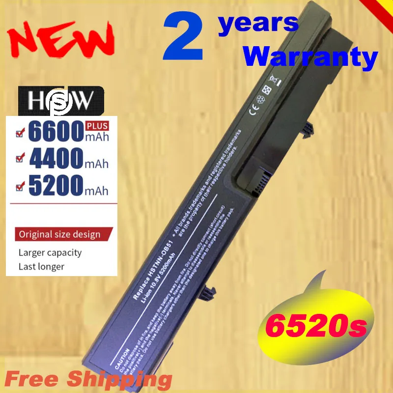 

HSW 6CELLS laptop battery FOR hp HSTNN-OB51 500014-001 484785-001 KU530AA 451545-261 572186-001 572189-001 FREE SH fast shipping