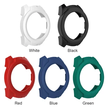 

Silicone Smart Watch Frame Skin Case for Ticwatch Pro 2020/Ticwatch Pro Protective Cover Shell Smart Watch Protective Case Cover