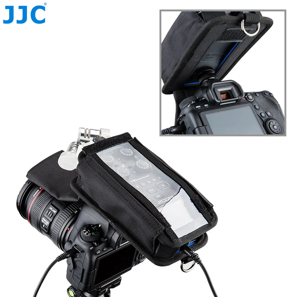 Bolsa de Registro para Registros Câmera Titular Case Zoom h6 h5 H4n Pro Handy Vídeo Gravador Digital Protetor Acessórios Jjc - Image 4