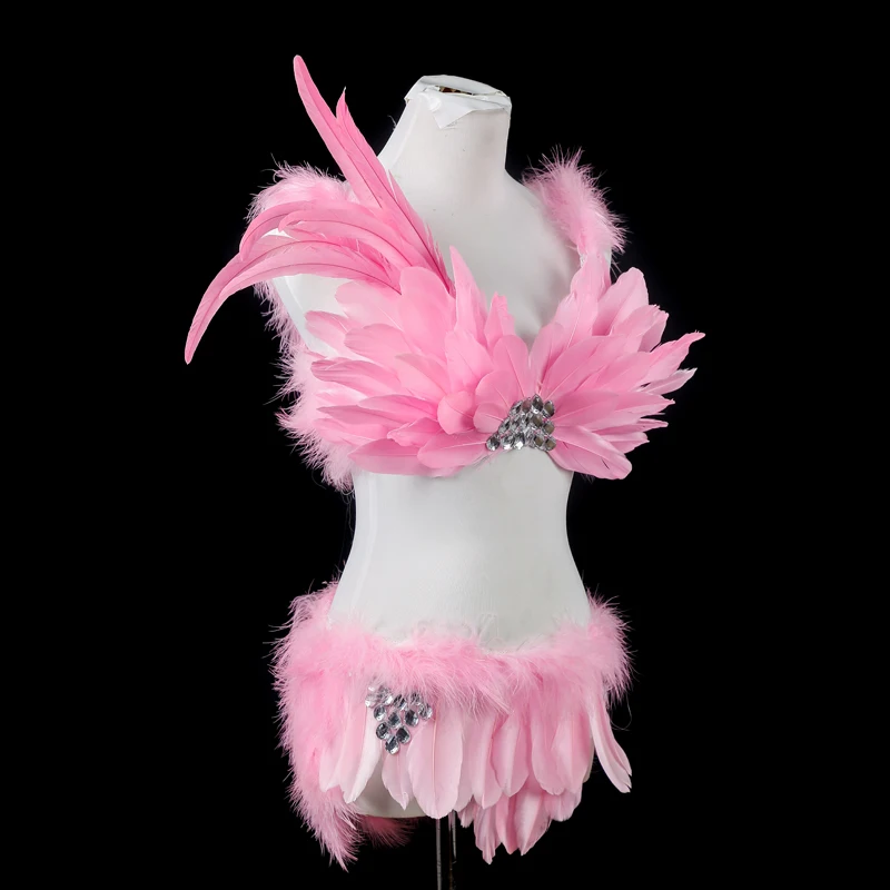 Super grande Victoria rosa piuma delle ali di angelo costume bianco  Passerella fotografia braccio ala puntelli adulti di prestazione della fase  - AliExpress