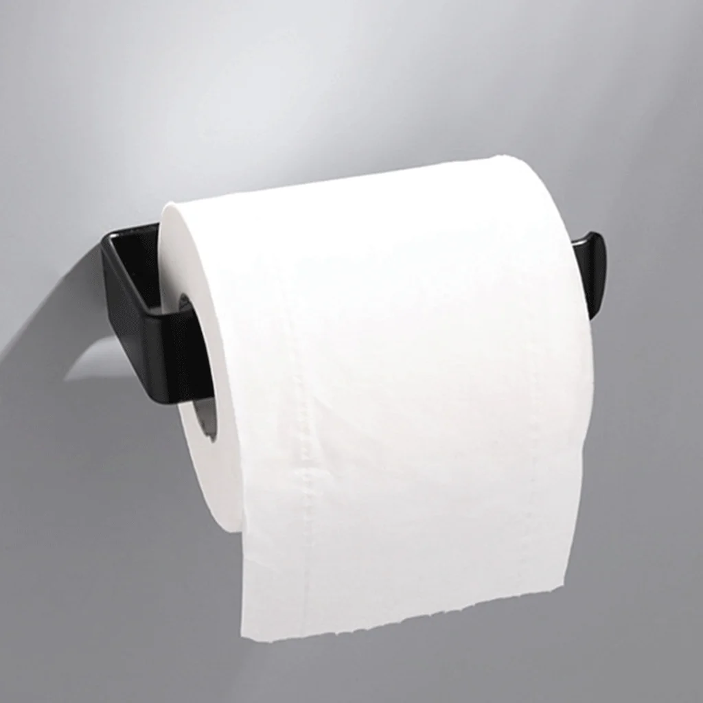 Siyzda Porta Asciugamani A L In Acciaio Inox SUS304 - Nero Opaco, Da Terra, Per Bagno E Cucina, Con Base Antiscivolo - 3