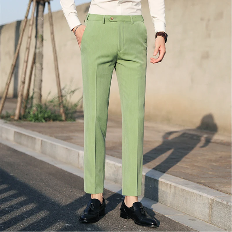 Solid Adult Capris - Light Green