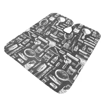 

Hair Cutting Apron Professional Hairdressing Apron Barber Shop Hair Cutting Dyeing Gown Cape 140 x 120cm Hairdressing Apron