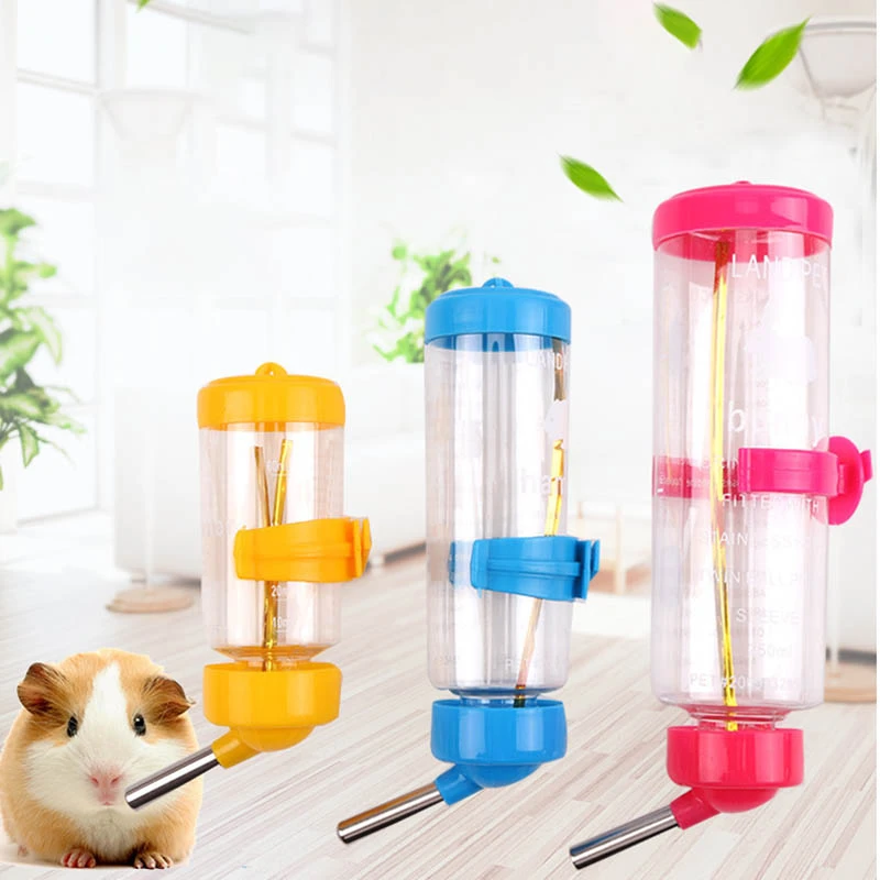 Plastic Hamster Drinking Head Pipe Plastic Hamster Drinker Water 80