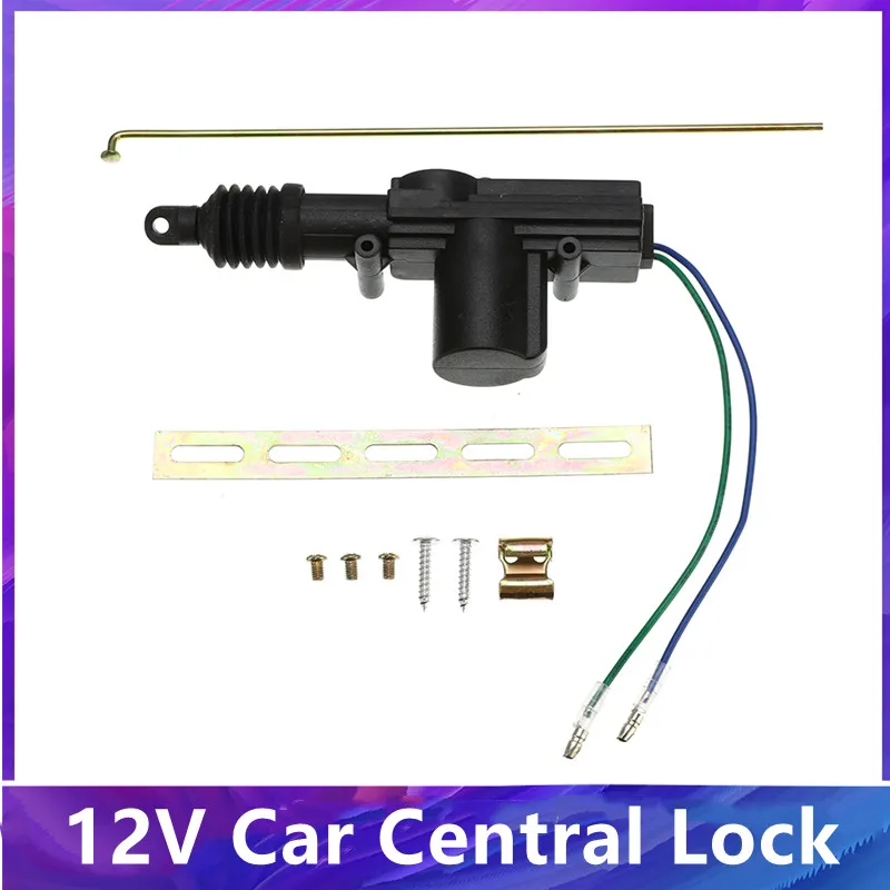 2 Wire 12V Door Lock Actuator Universal Car Security Auto Motor Central Locking System Keyless Entry Accessories | Автомобили и