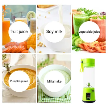 

Portable Electric Fruit Citrus Juicer Bottle Handheld Smoothie Maker Juice Blender BV789