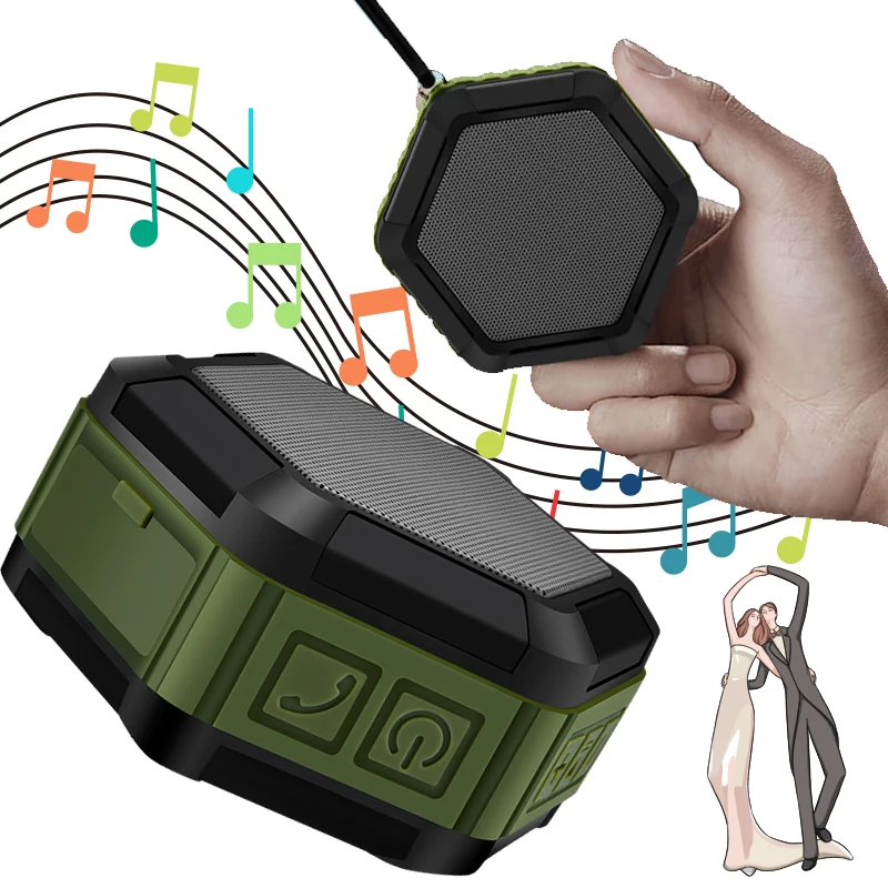 Беспроводной Bluetooth динамик Водонепроницаемый мини портативный стерео музыка