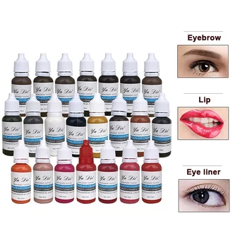 

Permanent Makeup Pigment Microblading Tattoo Ink Pigment Set Paints For Tattoos Tattoo & Body Art Permanent Lipstick Tinta