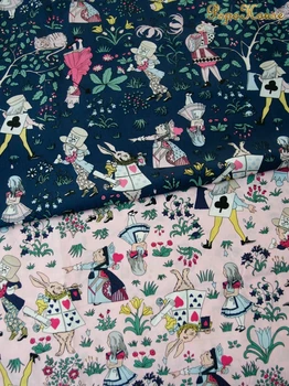 

Summer High Count High Density Pure Cotton Poplin Fabric Alice Dot Dress Fabric