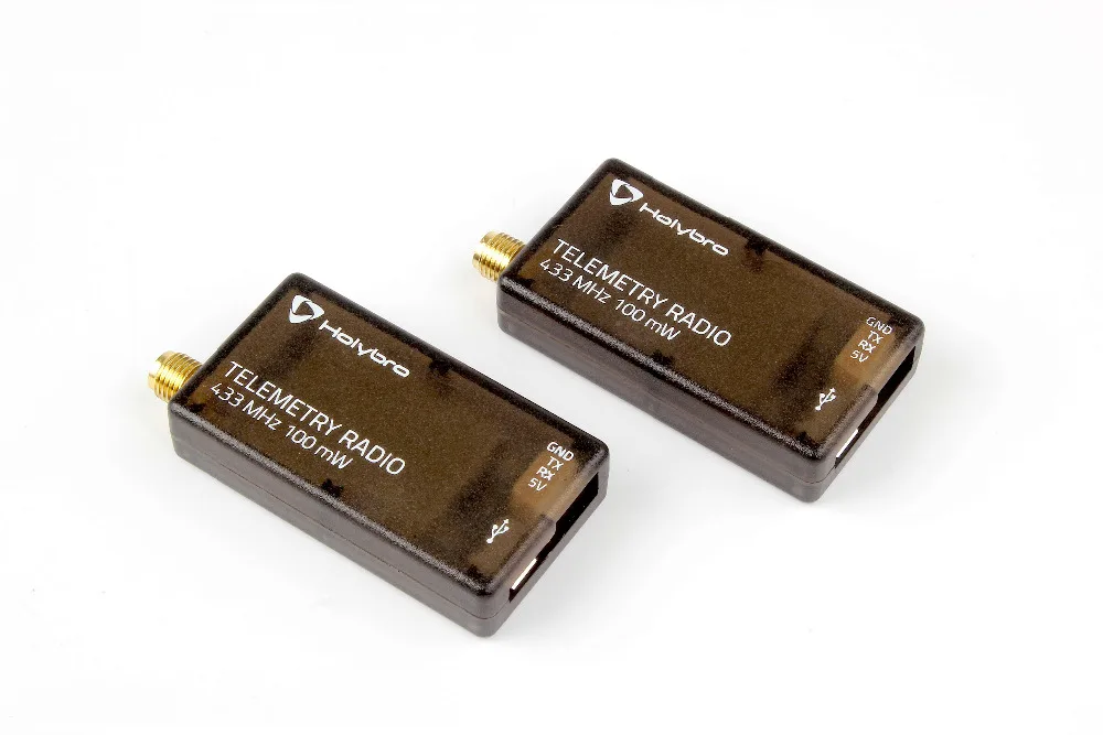 

Hot 1Set 100/500mW Radio Modules Transceiver Telemetry Set V3 433MH 915MH -117 dBm w/Antenna For FPV RC Drone DIY Parts