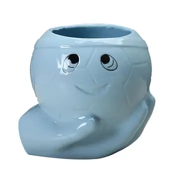 

1Pc Flowerpot Cartoon Practical Durable Fashion Ceramic Pot Succulent Pot for Home Table Office