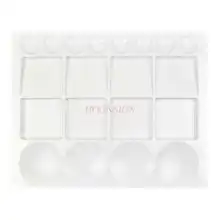 Акварельная палитра простая в очистке квадратная палитра пластиковая палитра для краски Акварельная краска круглая Палитра с отверстием