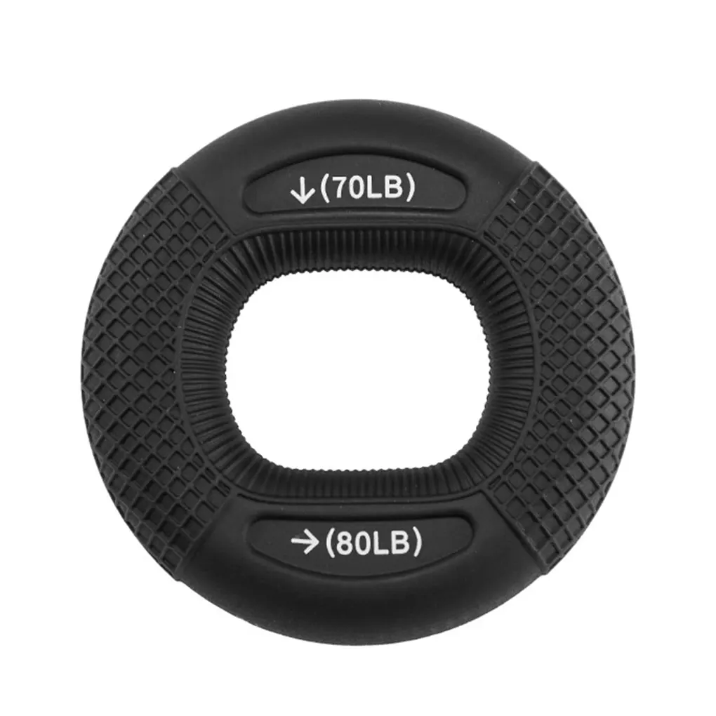 Silicone Adjustable Hand Grip 20-80LB Gripping Ring Finger Forearm Trainer Carpal Expander Muscle Workout Exercise Gym Fitness hand strengthener finger trainer finger strength trainer forearm exerciser hand grip trainers hand grip exerciser hand exerciser hand trainer