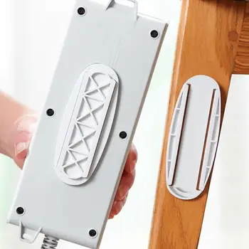 

3PCS White Socket Paste Fixer Patch Panel Holder Wall Hanging Punch Free Installation Plug Fixing Device