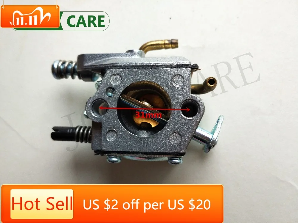 Карбюратор цепной пилы Carb. Подходит для 4500/5200/5800 китайских запасных частей (бренд