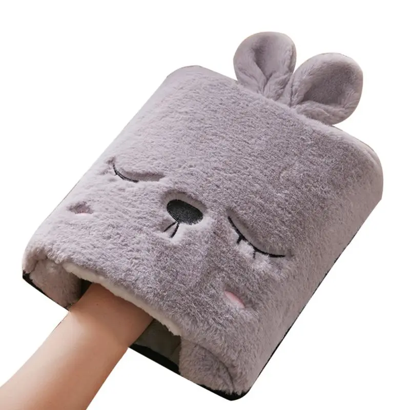 Кролик USB Коврик для мыши с подогревом коврик для Мыши Mause грелка для рук с напульсником теплый зимний коврик для мыши USB порт