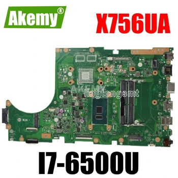 شراءX756UA اللوحة الأم للكمبيوتر المحمول I7-6500U ل For For For For Asus X756UB X756UJ X756U X756UAM اختبار اللوحة الأم اختبار 100% Ok DDR3 RAM