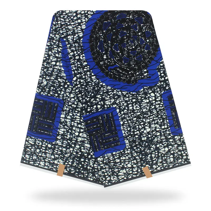 3 ярдов настоящей восковой ткани высокое качество Анкара ткань восковой печати африканская ткань tissu воск Анкара