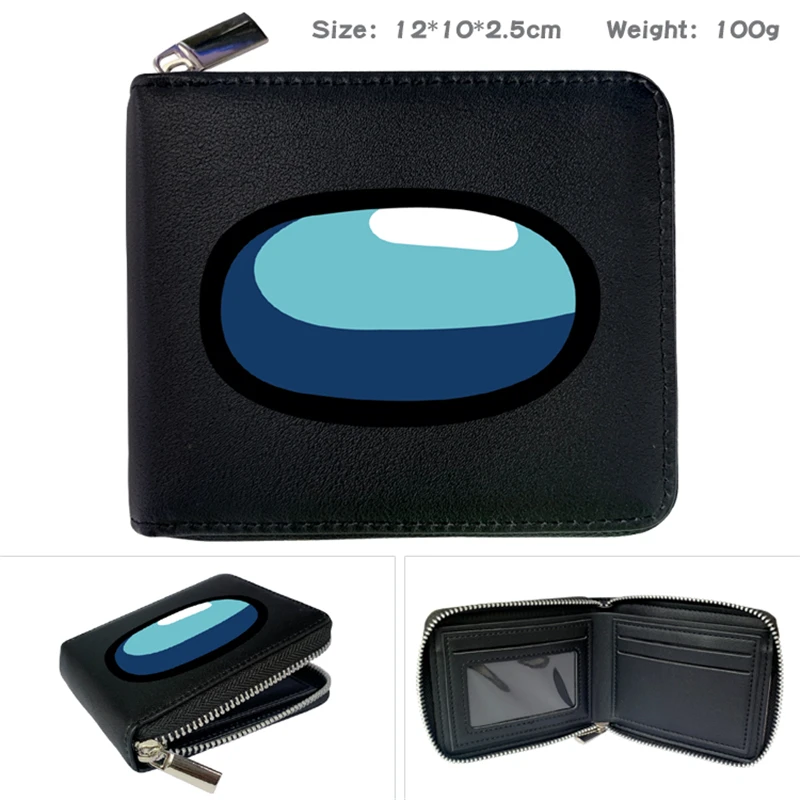 New Arrival Anime Game Wallet PU Leather Short Purse With  Card Holder WM 