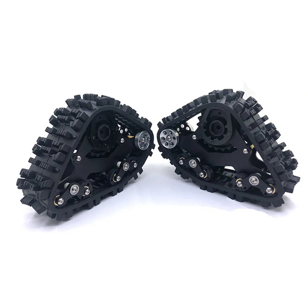 

Snow Tires Track Wheels Sandmobile Conversion for 1/10 TRAXXAS TRX4 RC Crawler Car Upgrade Parts Accessories Non-slip Tires