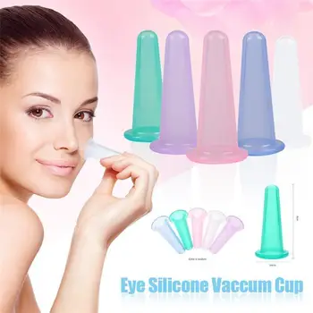 

Mini Silicone Vaccum Cupping Cup Body Facial Massager Therapy Eye Care Cupping