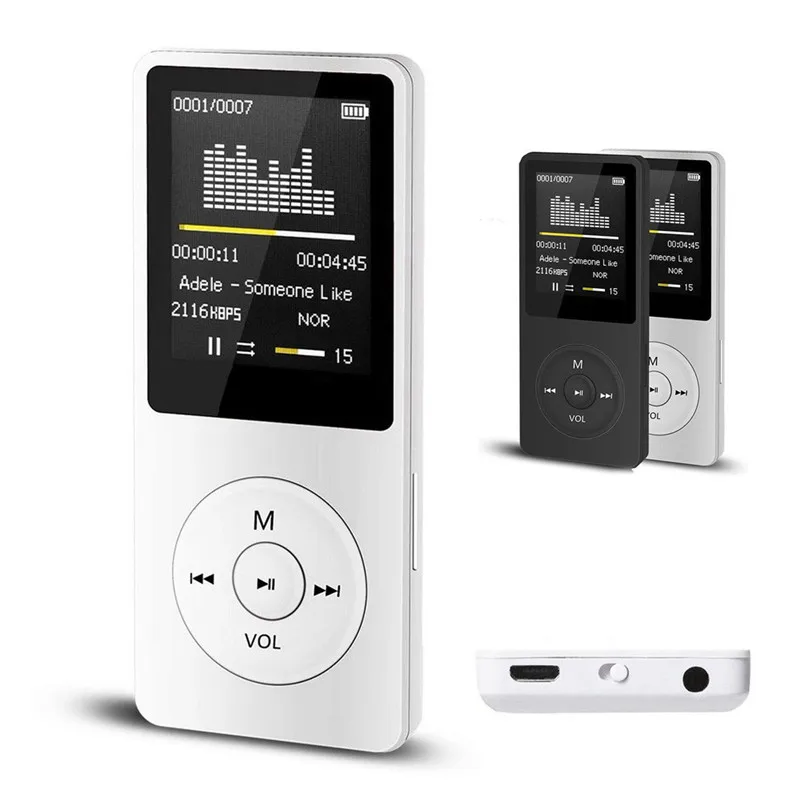 OMESHIN модный портативный Mp3 музыкальный плеер радио FM рекордер HIFI Mp3 спортивный зажим USB lcd экран плееры Mp-3