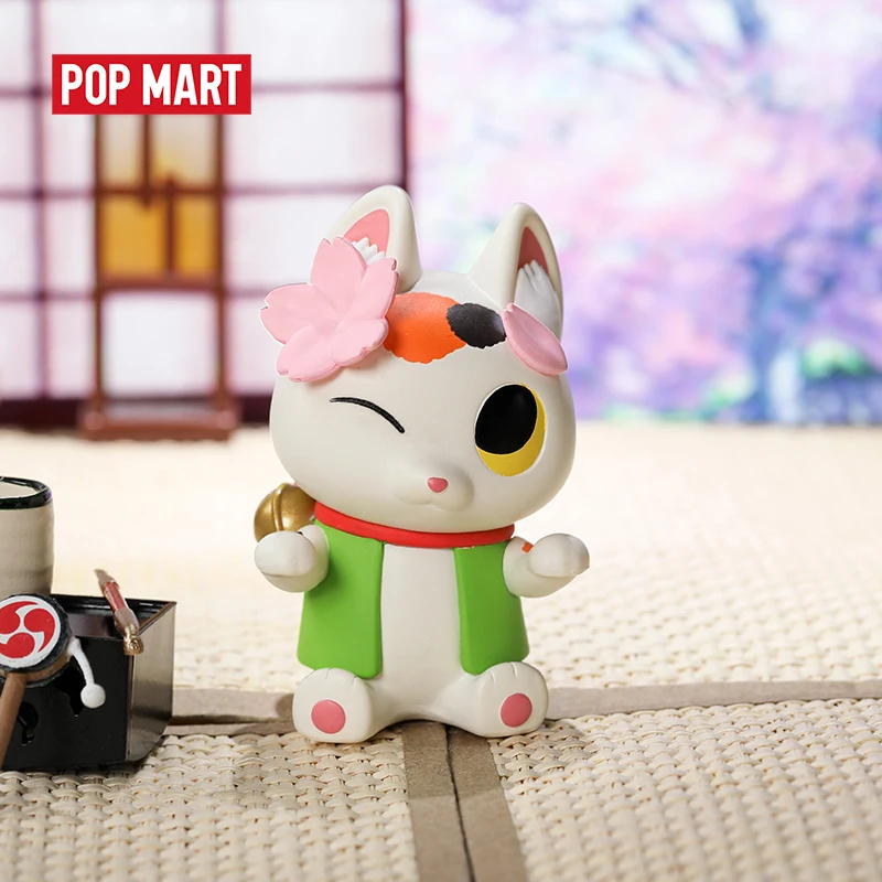 POP MART x KONATSU Can Neko Friends Go out Mini Figure Designer Art Toy Figurine 