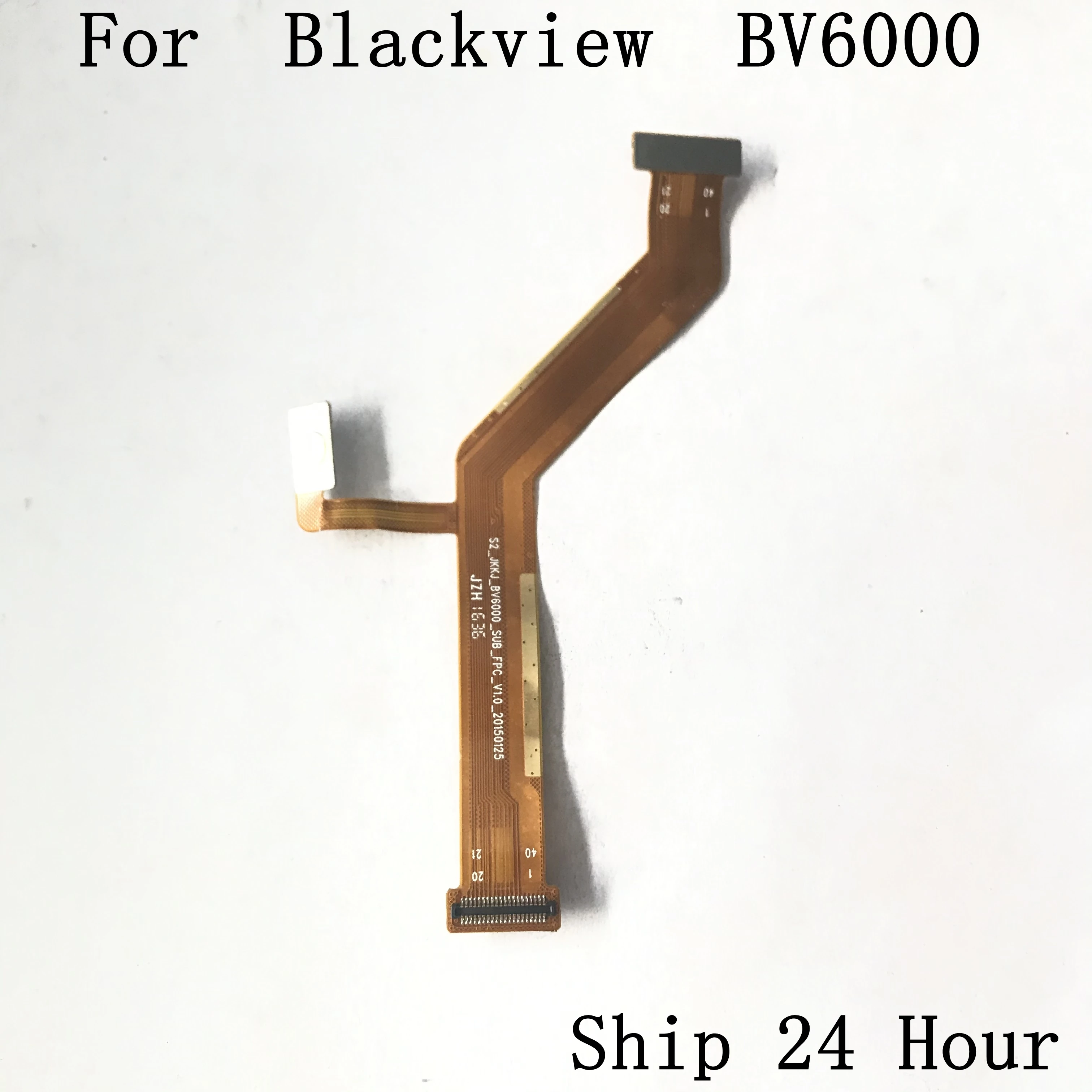Бывшая в употреблении материнская плата для зарядки через USB FPC Blackview BV6000 4 7 MT6755 Octa