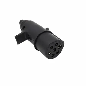 

7-Way RV Connector Tester Car Truck Trailer Socket Car Connection Tester RV Blade Electric Wiring Adapter