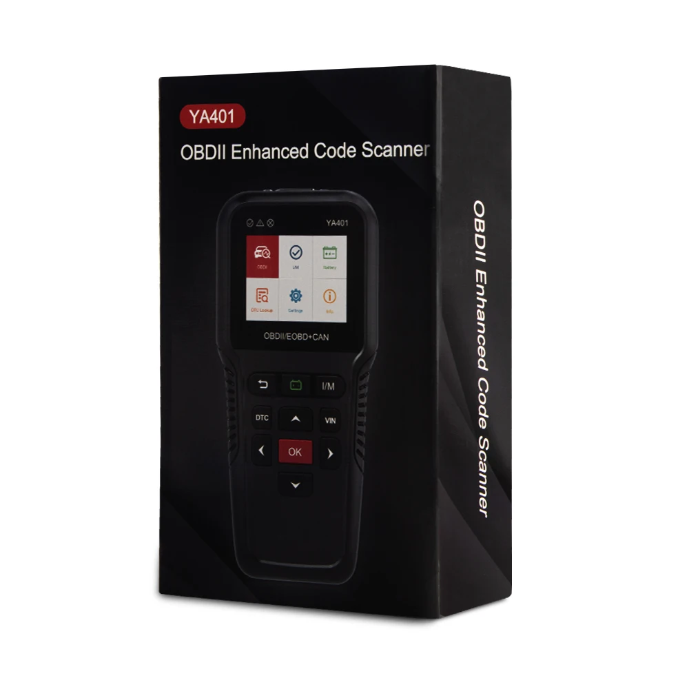 

Car Diagnosis YA401 OBD2 Code Reader Scanner Automotive OBD 2 Scan Tool OBDII Auto Tester Upgrade Online PK KW850 X431 CR5001