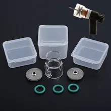 Сварка чашки подходит WP-9 и WP-17 Tig горелки 21*14,7 мм чашка из пирексного стекла 6 шт./компл. прочный