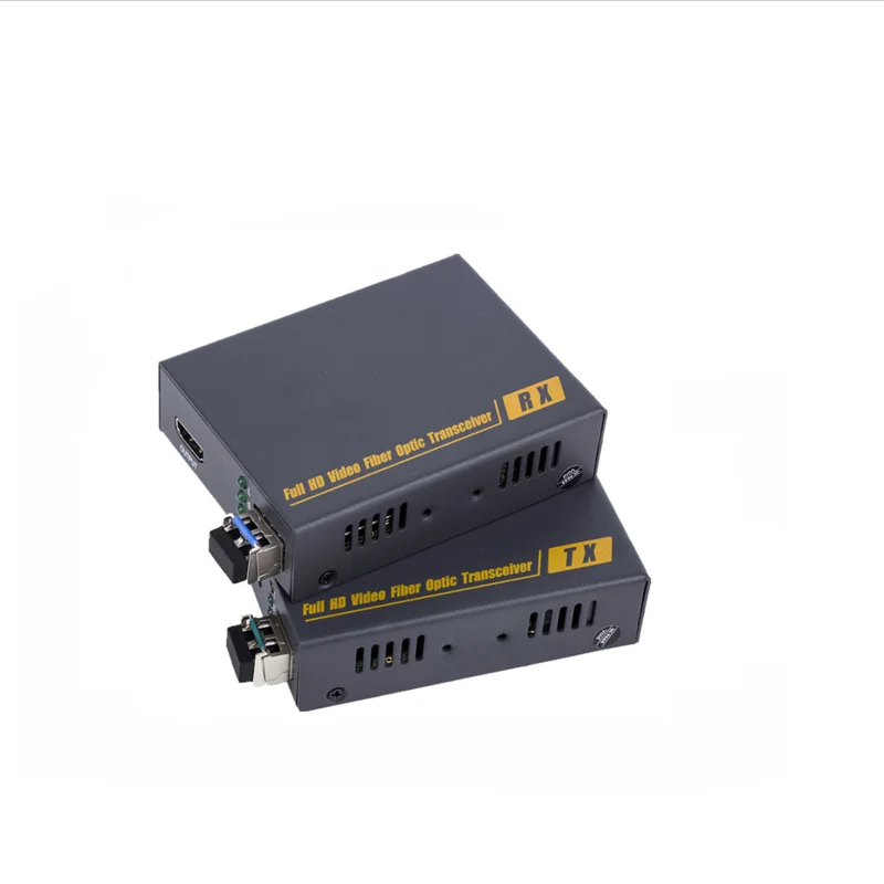 

4K HDMI KVM USB Extender Converter Transmitter Receiver Over Fiber 20KM Single mode LC RS232