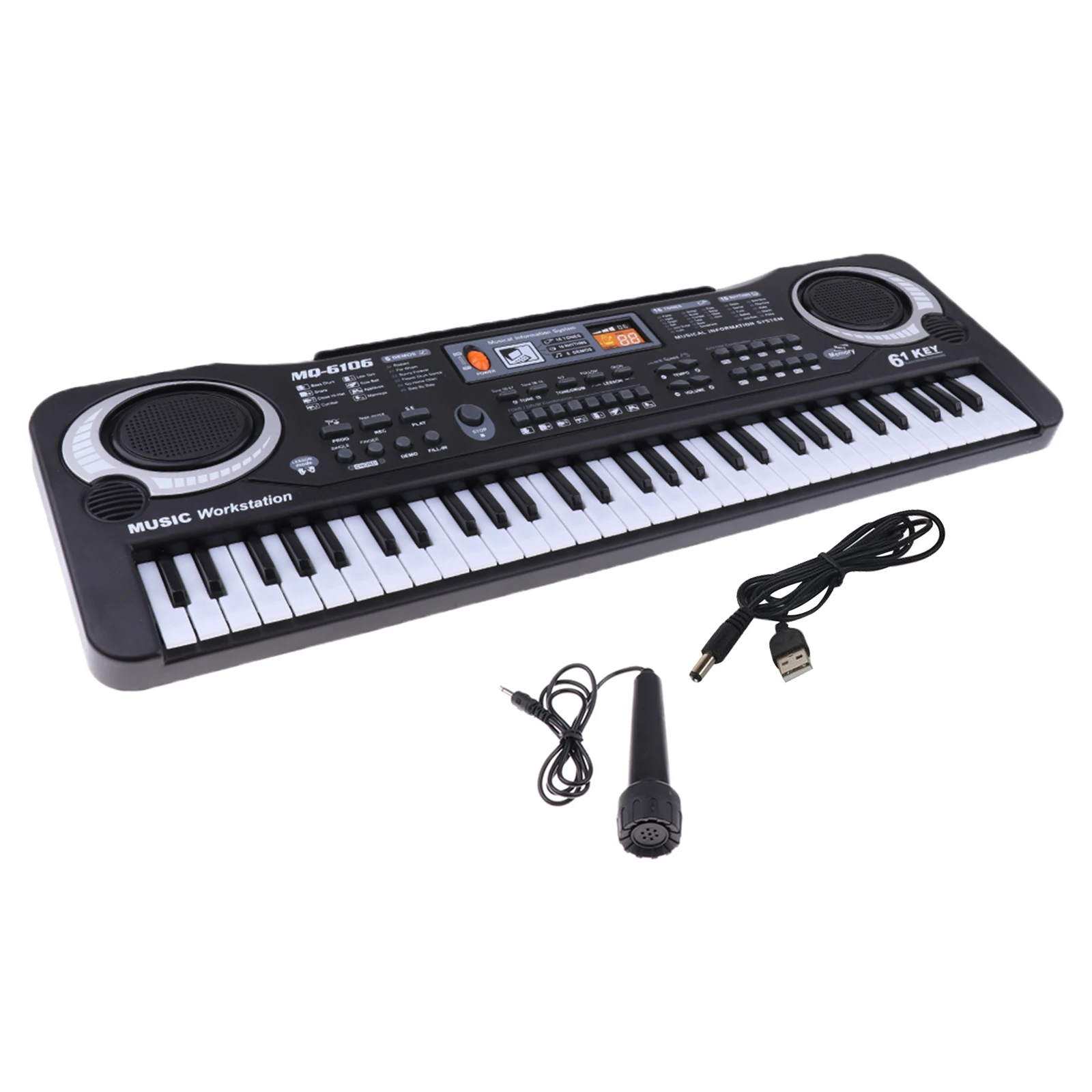 61 Keys Digital Music Keyboard Electric Piano Kid Gift School Teaching Music Kit