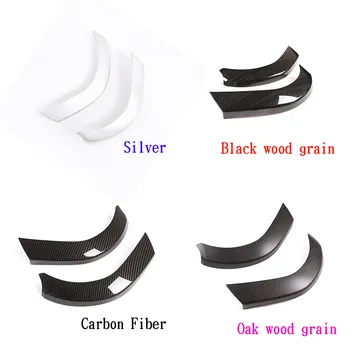 

For BMW 5 Series F10 F18 528li 2011 -2016 4 Color ABS Carbon Fiber Car Rear Air Vent Side Decorative Trim Interior Accessories