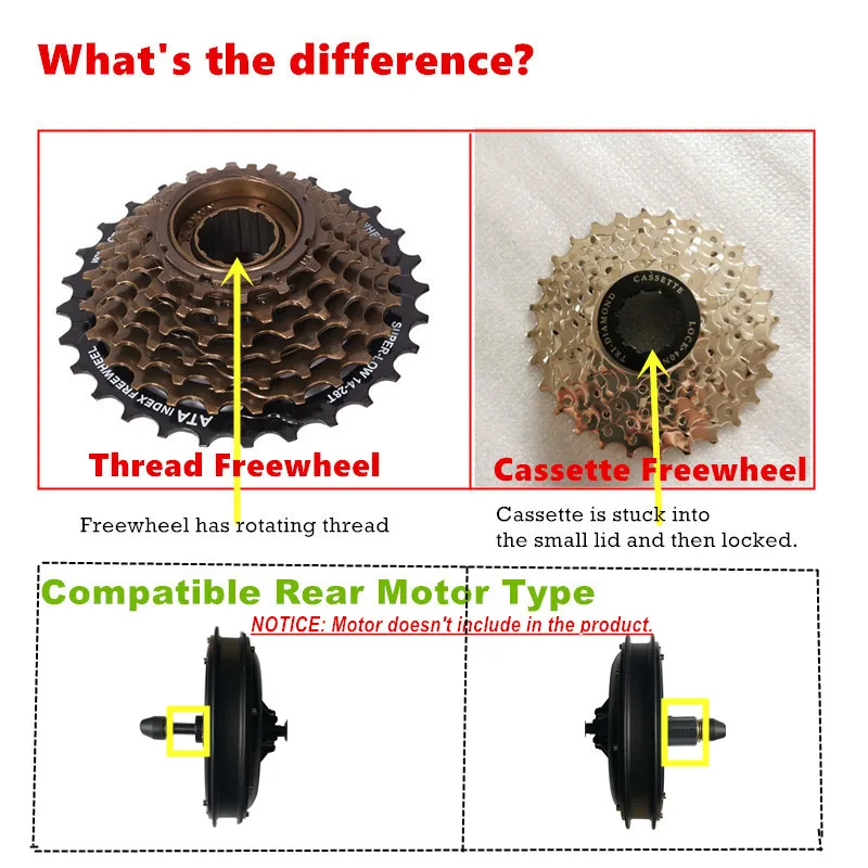 Freewheel Type Of Cogs Bike Freewheel Mtb Cassette Types Speed